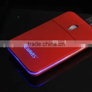 Laptop USB Wired Super Slim Flat Mouse With LED Logo thumbnail-5