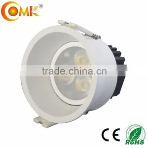 3*3W Brushed Black LED Recessed Downlight thumbnail-1