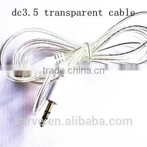 New Arriver Colorful Dc3.5 Transparent Cable thumbnail-1