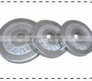 Chromed Plates Square Edged Cement Weight Plate thumbnail-1