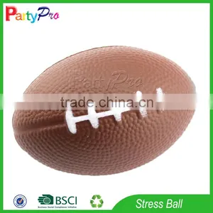 Partypro Hottest High Quality Colorful Custom Logo Wholesale Cheap Rugby Stress Toy thumbnail-1