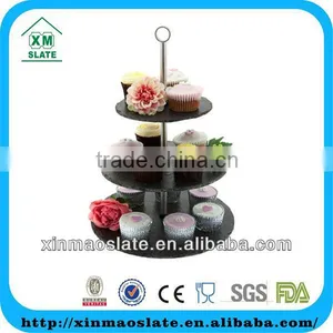 Direct Manufacturer 3 Tier Cake Slate Plate DGP-352820CD2A thumbnail-1