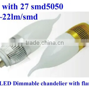 E12 Led Candles Lamp With Flampe Tip thumbnail-1