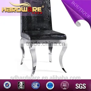Made in China Comfortable Crocodile Leather Rococo Style White Dining Chair Quality Choice thumbnail-3
