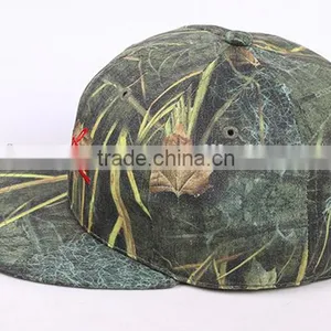 Sports Two Tone Wholesale Custom Camo Snapback Cap Custom Camo Baseball Cap thumbnail-1