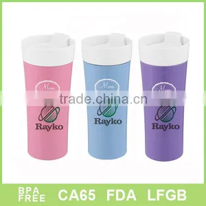 Ceramic Mug With Stainless Steelouter Wall and Porcelain Inner Wall thumbnail-1