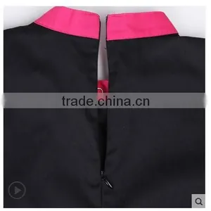 he Waiter Work Clothes, Hotel Uniforms Dining Restaurant Female Short Sleeved Summer Clothing thumbnail-4