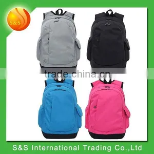 2015 Newest College Style Canvas Travelling Backpack thumbnail-4