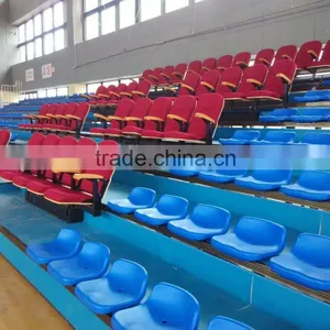 Manufacturers Custom Stadium Telescopic Groundstand Bleacher thumbnail-4