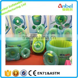 Free Swimming Baby Neck Float Inflatable Baby Bathtub Swim Trainer thumbnail-1