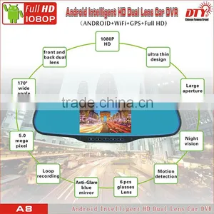 DTY Car Wireless Reversing Camera With Rearview Mirror,video Recorder for Car,A8 thumbnail-2