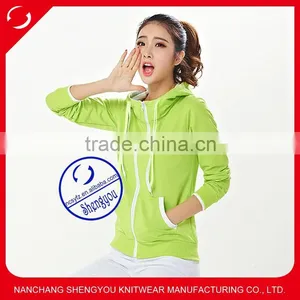 China Supplier Custom High Quality Plain Blank Hoodies thumbnail-1