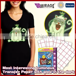 Coolest And Party Use In The Dark Noctilucent Transfer Paper thumbnail-1