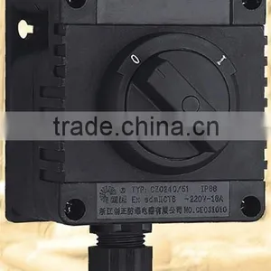 ATEX Certified Full Plastic Explosion-proof Illumination Switch,IP66 thumbnail-1