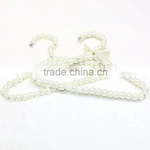 2015 Hot Sale High Quality Pet Hanger Pearl Beaded Pet Clothes Hanger thumbnail-2