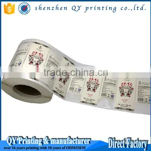 Customized Plastic Water Bottle Label,pvc Heat Shrink Labels for Bottle Cap,pvc Shrink Wrap Bottle Labels thumbnail-1