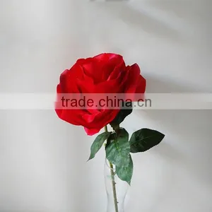 Chinese Wholesale Artificial Red White Rose Plants Sale thumbnail-2