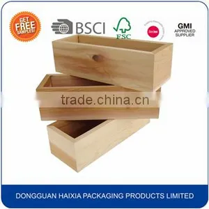 Golden Supplier Unfinished Wood Gift Packaging Box Wholesale thumbnail-3