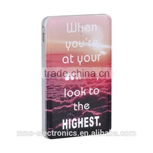 Giveaways Custom Logo Print Fast Charging Power Bank 10000Mah Portable Polymer Powerbank Mobile Phone External Battery Charger thumbnail-1