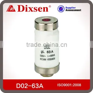Dixsen Low Voltage Fuse Link D02-63A Different Types thumbnail-1