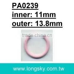 O-ring Metal Buckle for Women's Bra Straps (PA0239/11mm Inner) thumbnail-1