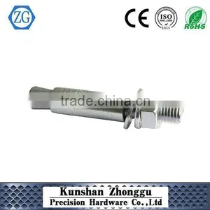Sleeve Anchor With Hex Nut Mild Carbon Steel Blue White Zinc M10*90 Quality Choice thumbnail-2
