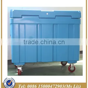 310L Plastic PE Dry Ice Container, Dry Ice Insulated Container for Ice Cooling thumbnail-4