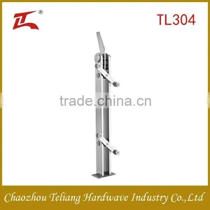 New Handrail Glass Balcony Railing Design of Glass Rail thumbnail-1