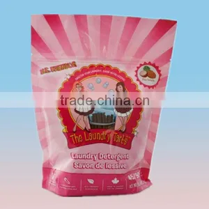 Opp Stand up Laundry Detergent Zipper Poly Bag thumbnail-1