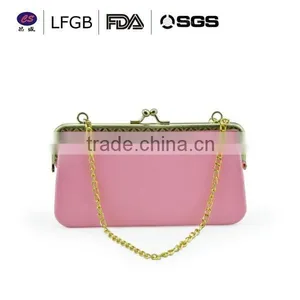 China Wholesale Silicone Side Bags for Girls / High Quality Funky Clutch Bag Women thumbnail-2
