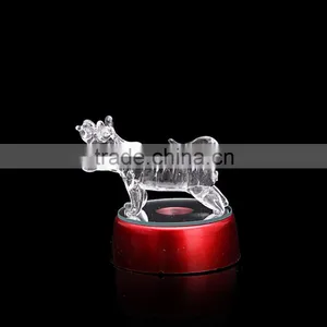 Chinese Zodiac Animal Tiger Figurines Crystal Gift Craft for Sale thumbnail-4