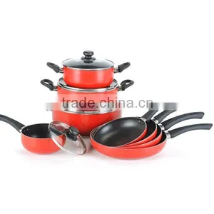 7pcs Aluminum Cookware Set thumbnail-1