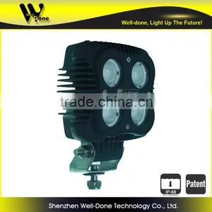 Factory Direct Offer Oledone Square 4" 40W Volvo Excavator Construction Agricultural Mining Truck Led Work Light thumbnail-2