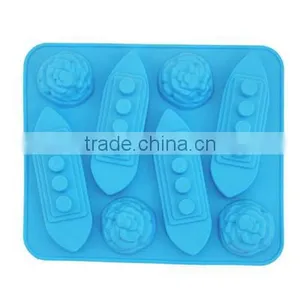100% Food Grade Romantic Titanic Custom Silicone Ice Cube Tray thumbnail-6