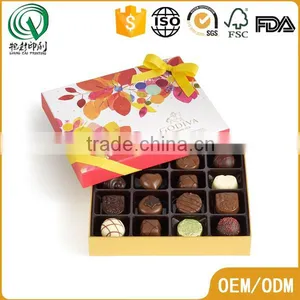 China Bespoke Empty Chocolate Boxes Cardboard Chocolate Candy Box for Gift Packaging Supplier's Choice thumbnail-5