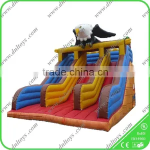 Inflatable Dual Lane Accelerator Slide for Sale Hot Party Rental Games thumbnail-1