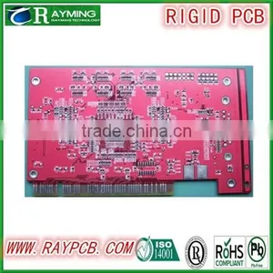 2.0mm Board Thickness 2oz HASL Red Solder Mask Pcb Board thumbnail-1