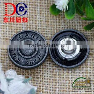 Fashion Cutom Metal Zinc Alloy Button for Jacket Garment thumbnail-6
