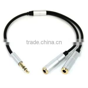 High Quality 3.5mm Male To RCA Female Audio Cable thumbnail-1