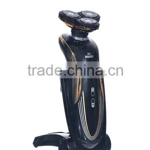 New Arrival 3 Head 3 in 1 12v Black Man Electric Shaver for Men thumbnail-4