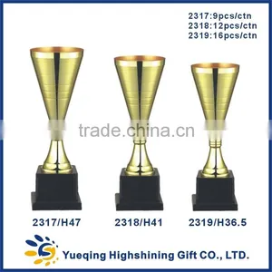 Custom Gold Metal Trophy Base Award Softball Model Trophy Golden Souvenir 2314 China Metal Trophy Cup thumbnail-6
