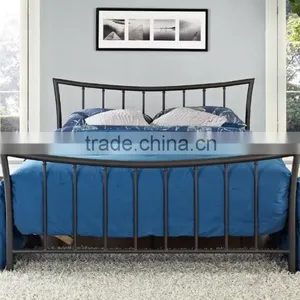 Modern Design Cheap Platform Metal Bed Frame Queen Double thumbnail-3