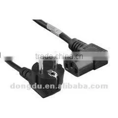 Schucko Power Cord With Angled IEC C13 Connector thumbnail-1