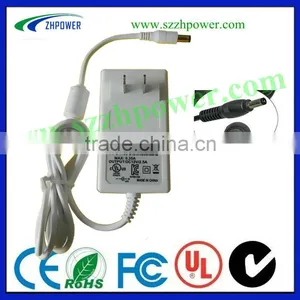 12v 1000ma Power Supply EU.AU. White (colour) Pass UL.KC.FCC.SAA.for LED Monitor,POS,CCTV Camera thumbnail-1