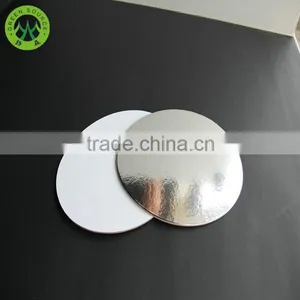 High Quality Gold Round Shape MDF Masonite Cake Board for Bakery thumbnail-1