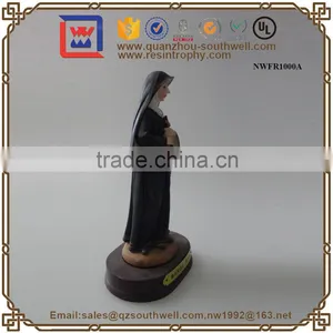 High Quality Christian Religious Garden Religious Statues Polyresin Mary Statue thumbnail-2