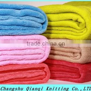 Plain Dyed Coral Fleece thumbnail-1