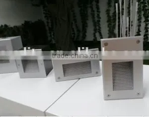 2016 Powder Coated Aluminum Silver Grey Aluminum Outdoor Recessed Led Wall Light thumbnail-2