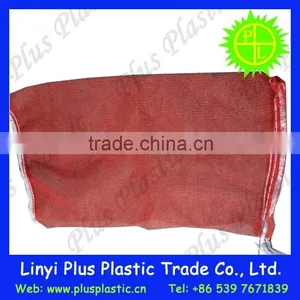 Knitted Nylon Net Bags, Wholesale Mesh Firewood Bags,raschel Mesh Bag for Firewood thumbnail-2