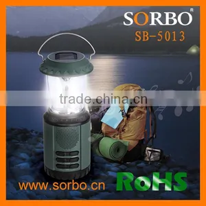 Popular Multifunctional FM Alarm Clock Radio Emergency Lantern With Handheld Solar Rechargeable Torch Light thumbnail-4